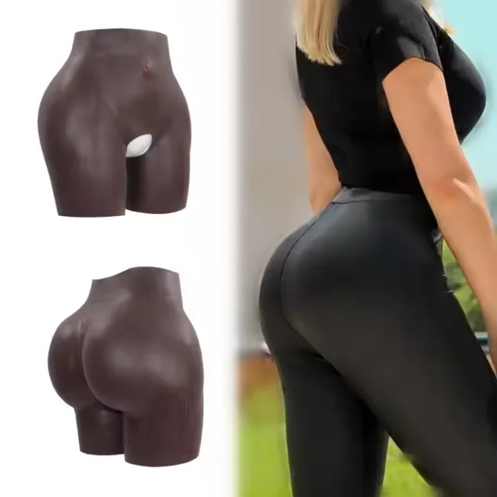 Oversize Sexy Bombom Fake Bum Women With Plus Size Buttocks Enhancement Padded Hip Shaper Silicone Butts Pant