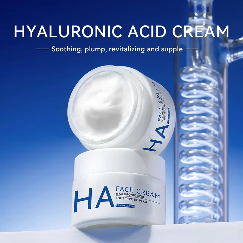 Enjoy Skin Hyaluronic Acid Moisturizer Face Cream Moisturizing Smooth Soft Hydrate Face Men Women Use Factory Sell