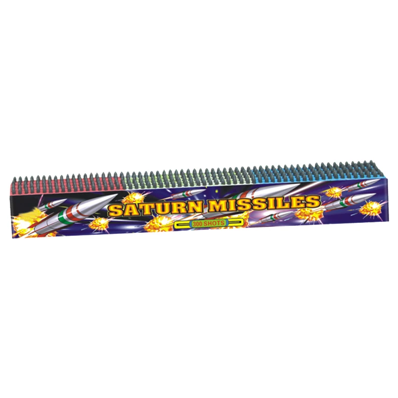 300s Saturn Missiles stage fireworks outdoor for wedding new year Christmas