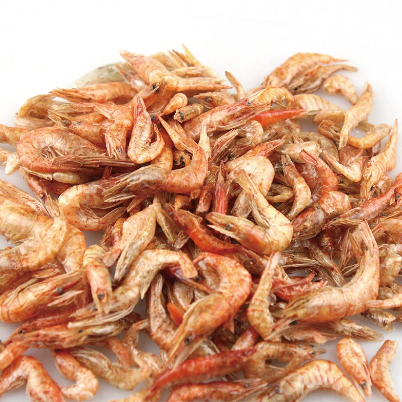 Сушеный на солнце свежий водой речной креветки рептилий еды цветочный гудок рыба