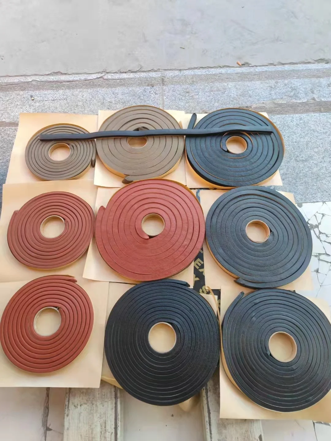 20x10 & 20x15 & 20x25 concrete hydrophilic swelling waterstop rubber bentonite water stop strip