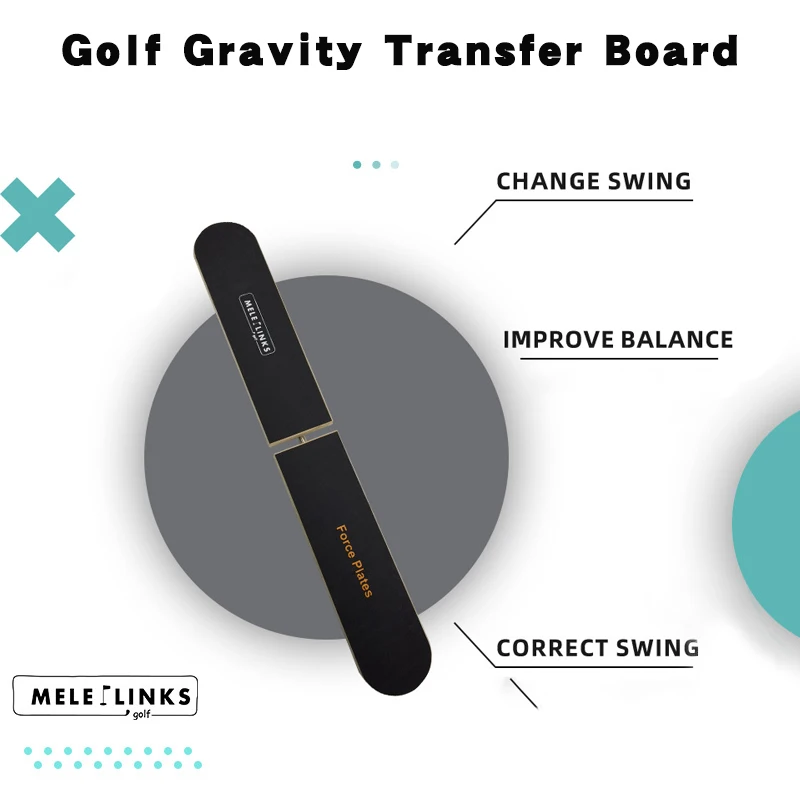 Golf Center of Gravity Transfer Board Pose Swing Trainer Calibration Junior Trainers Golf Supplies