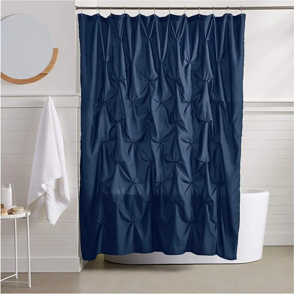 Wholesale elegant battenburg lace shower curtain