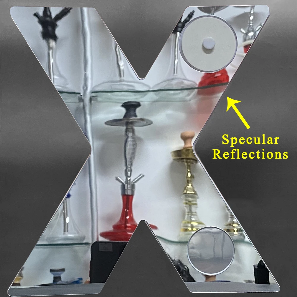 Wholesale X hookah with LED light Acrylic hookah Narguile Chicha Shisha Set Sheesha hubbly bubbly Portable hookah