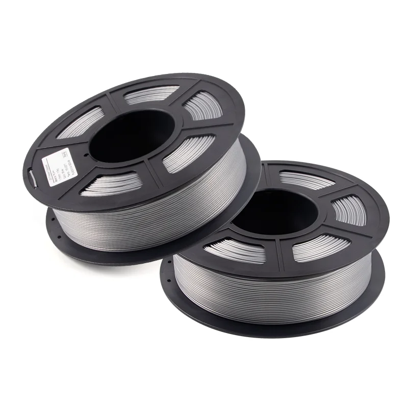 Имеет большую прочность и выдерживает высокое качество isanmate pla + серебряные нити 1,75 мм 1 кг нити pla + 3d волоконного принтера
