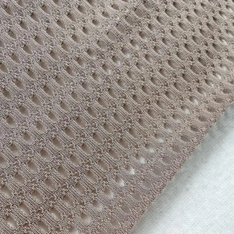 swimwear waterproof fabrics Europe and America nylon spandex fishnet mesh fabric