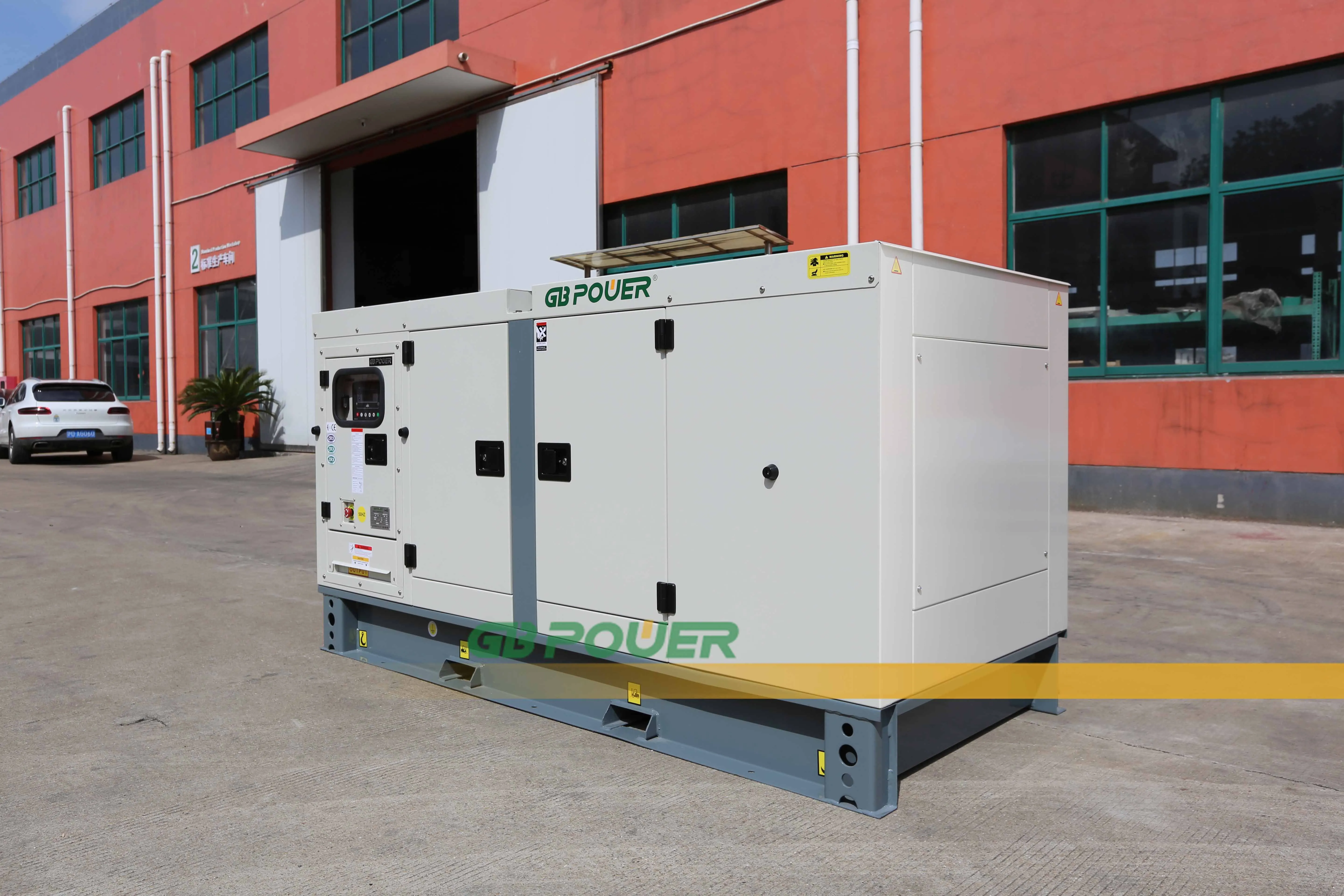 Завод 60KVA/48KW Perkin s дизельный генератор с алюминиевым навесом