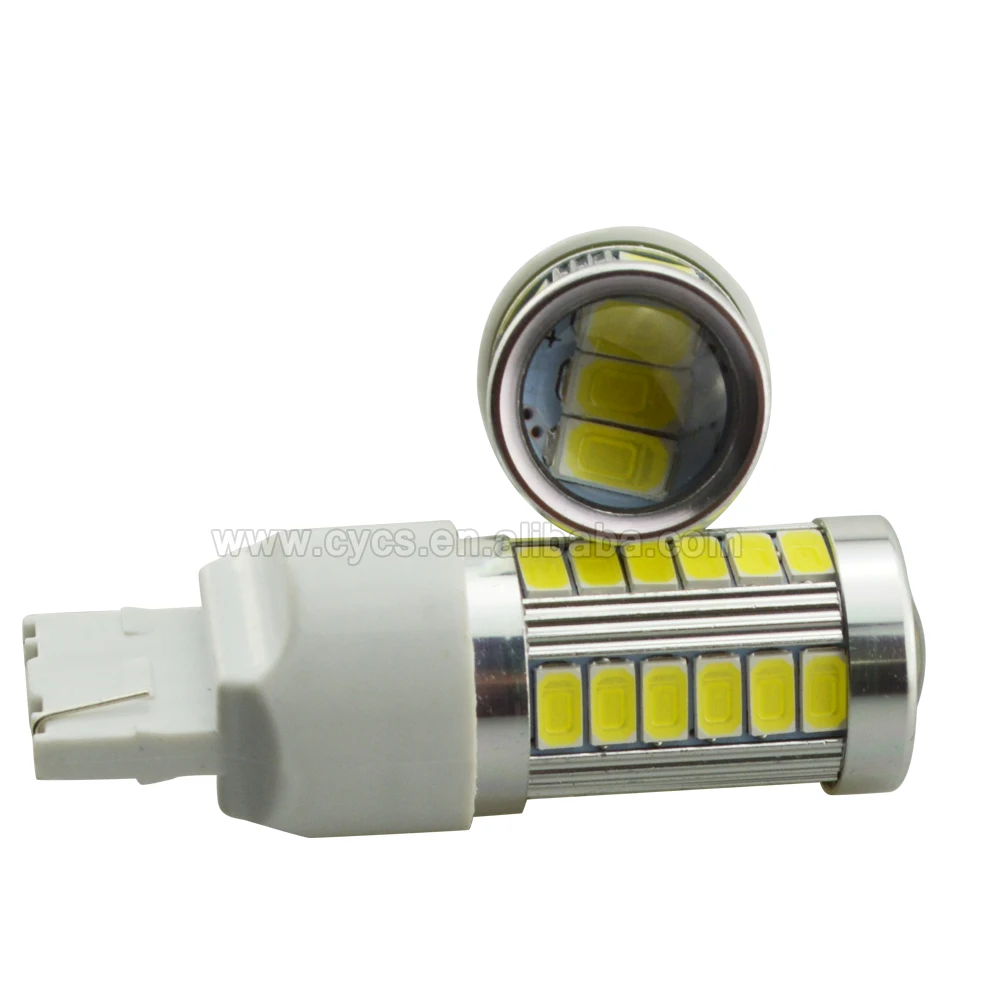 12V T20 7440 33SMD 5630 super white Car led interior turn signal reverse bulb