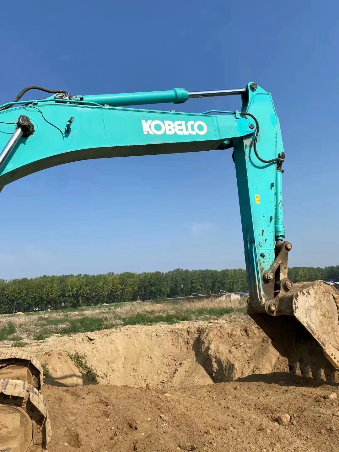 Б/у оригинальный гусеничный экскаватор Kobelco SK350 б/у