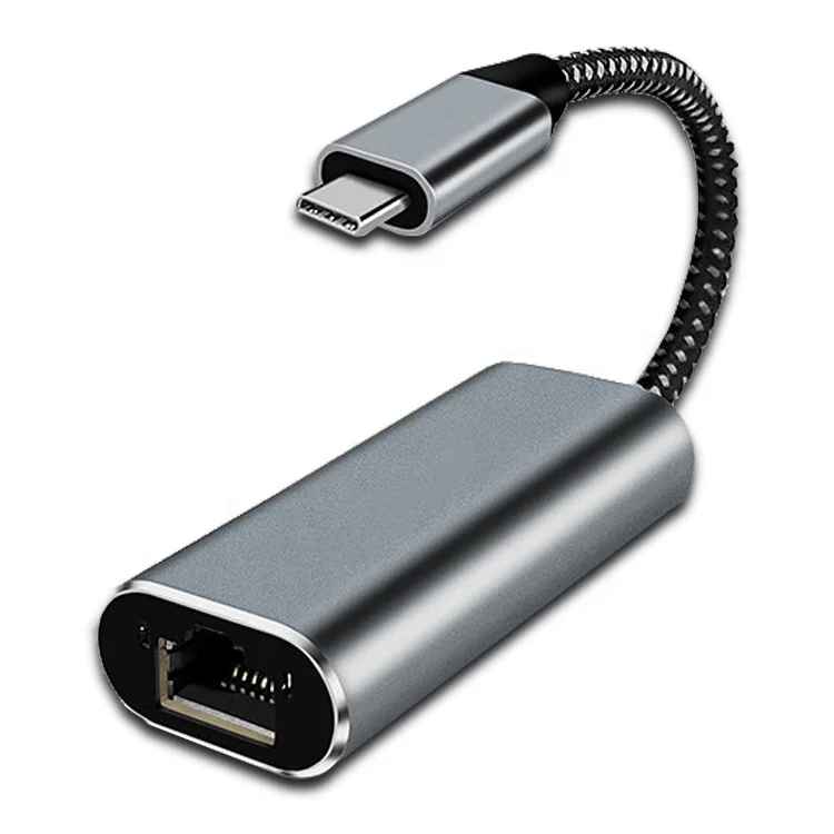 Высокая Скорость Тип c до RJ45 Gigabit Ethernet LAN 1000 Мбит сетевой кабель-Переходник USB C на RJ45 адаптер для портативных ПК