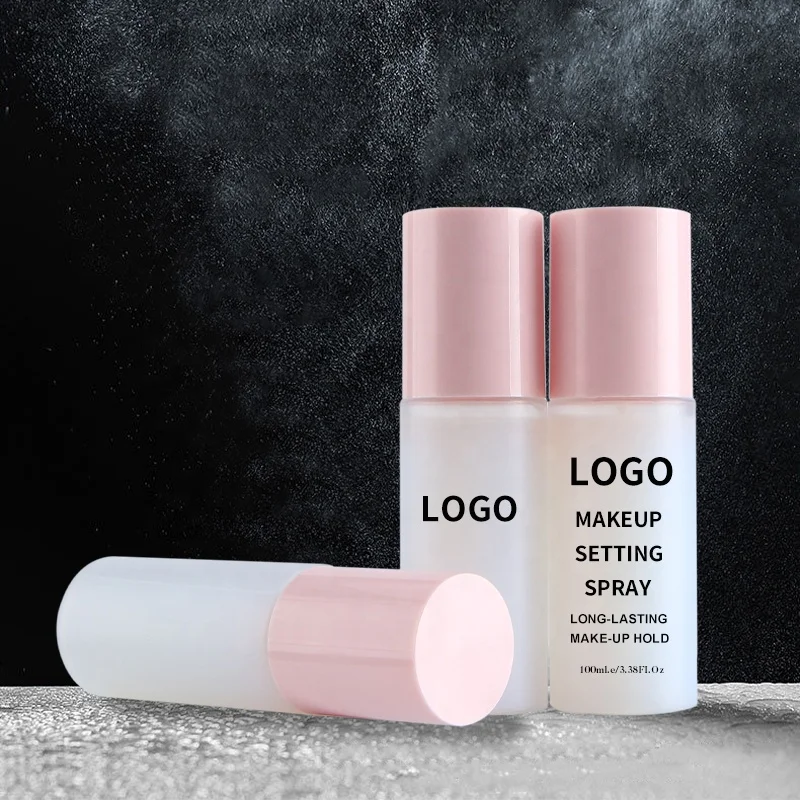 Free Sample High Quality Shimmer Long Lasting Make Up Setting Spray Mist Makeup Fixing