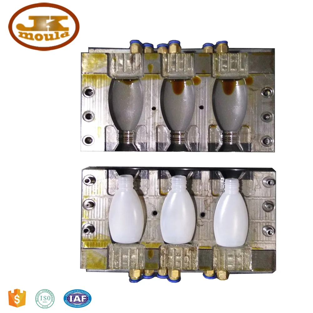 HDPE oil packaging bottle mould various glass mold for blowing bottle machine