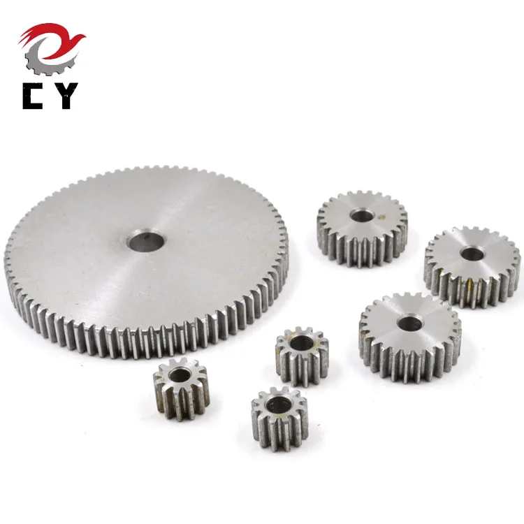 High quality powder metallurgy cnc metal parts custom bicycle pinion spur crush gear