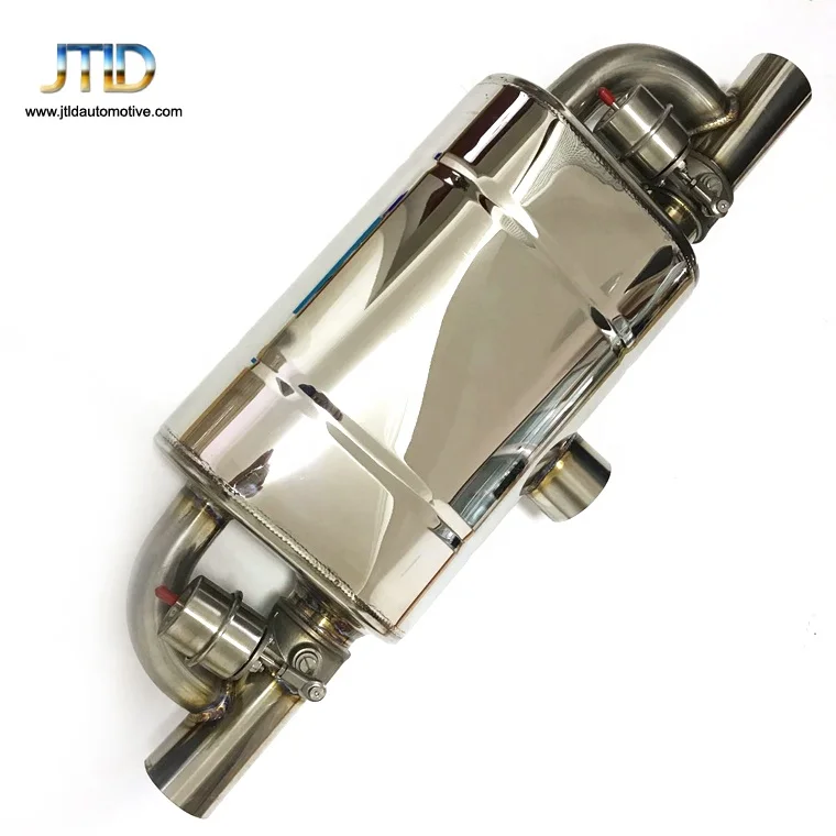 Electric remote control valve with exhaust muffler