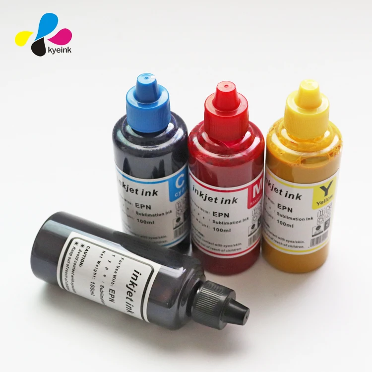 Sublimation Transfer Ink L8050 l1800 l800 l130 100Ml Heat Transferdye Sublimation Inks Bulk Sublimation Ink 6 Colour