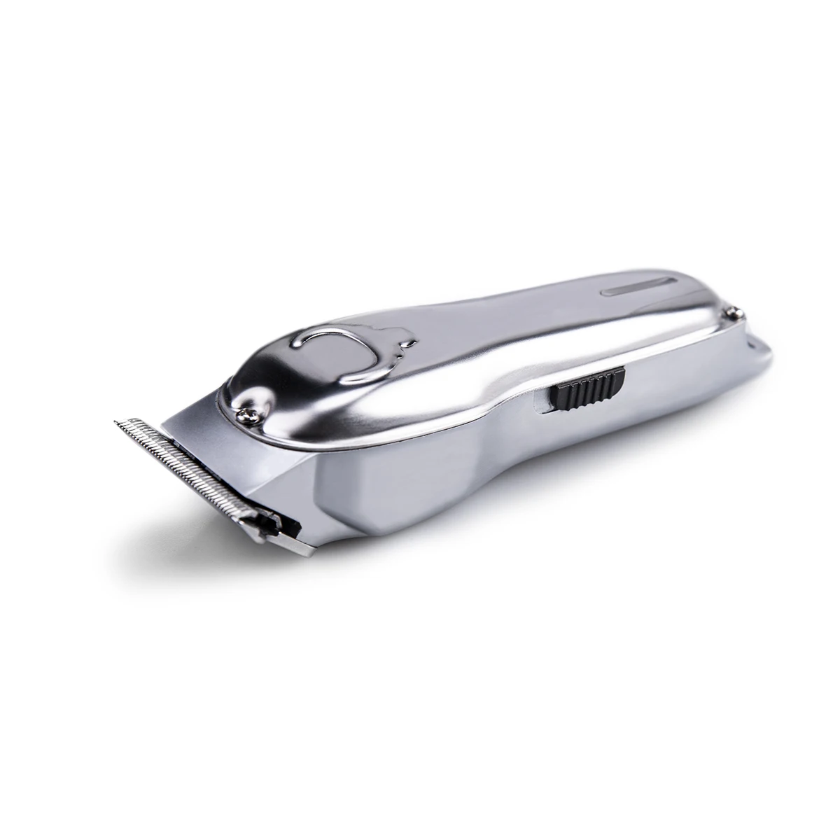 Mini Size Silver Color All Metal Housing Trimmer USB Charging zero Cutting for Tapering and Face Trimming