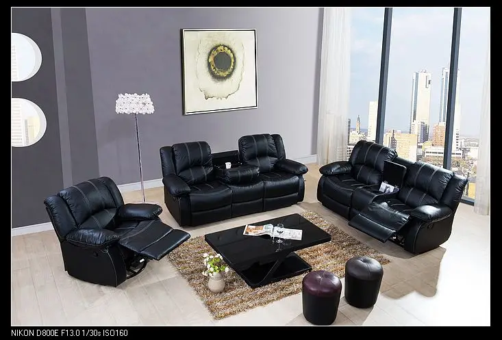 Best selling furniture living room sofa luxury  recliner sofa set for house
