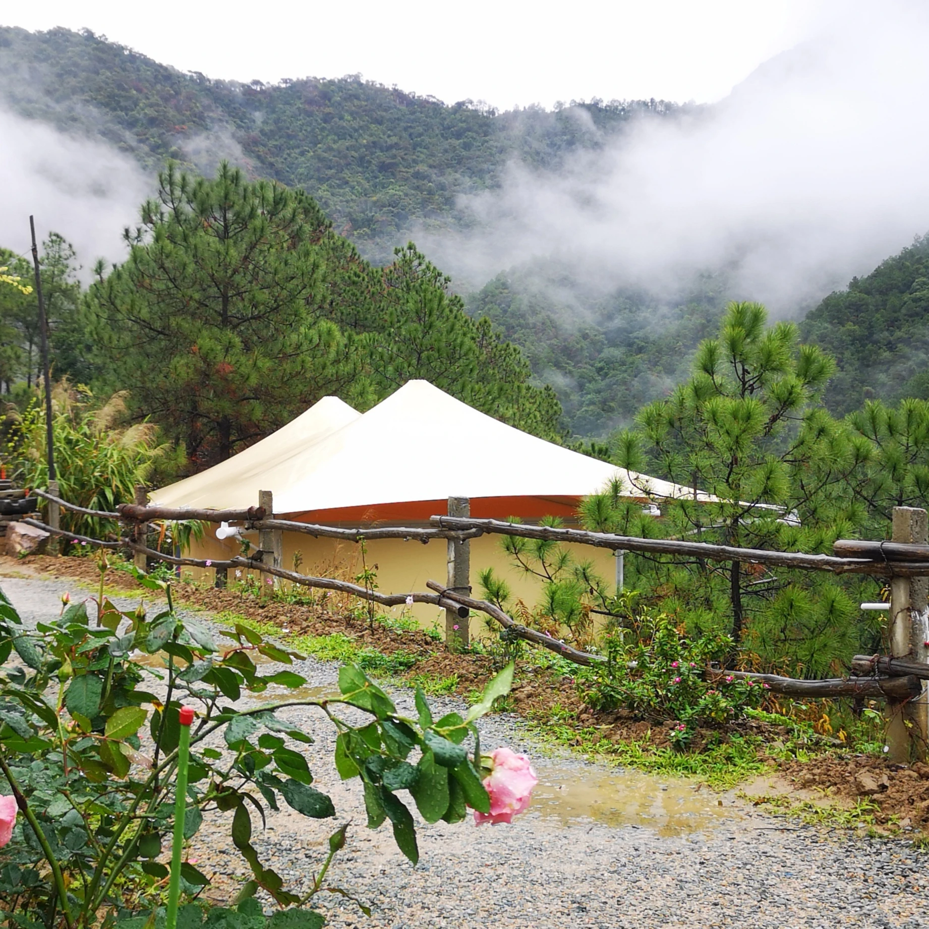 tensile structure membrane tent hotel tensile membrane shelter parking large canopy high-designed membrane canopy