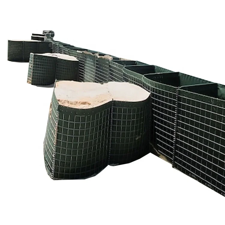 2020 Yezhen Hot sale Emergency flood barrier fence flood Wall Hesco Barrier