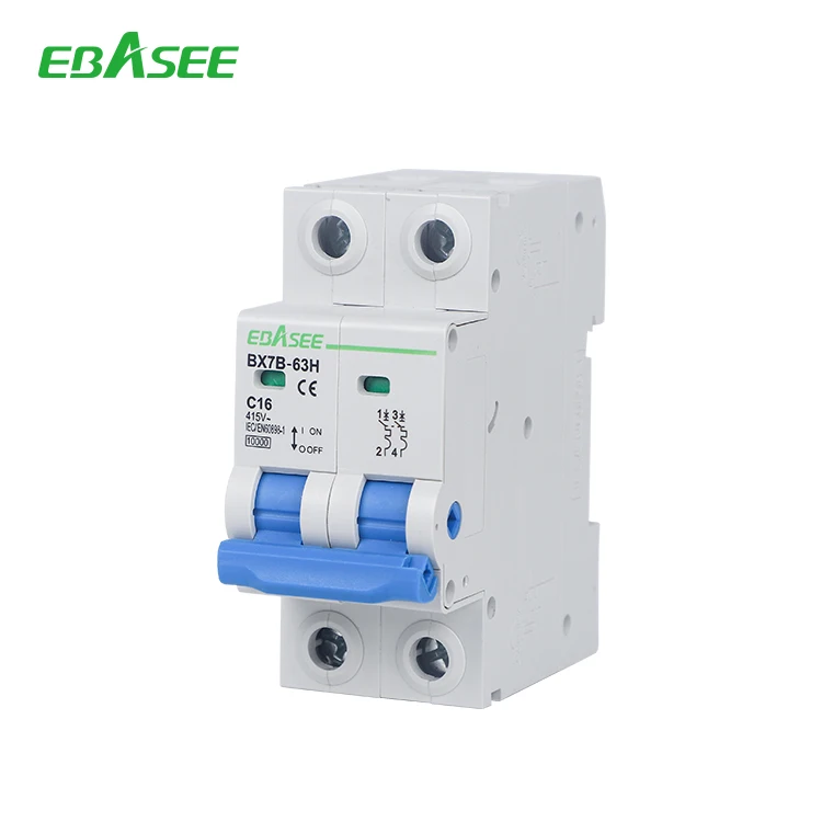 EBASEE high quality 4.5/6/10KA BX7B-63 1P 2P 3P 4P MCB