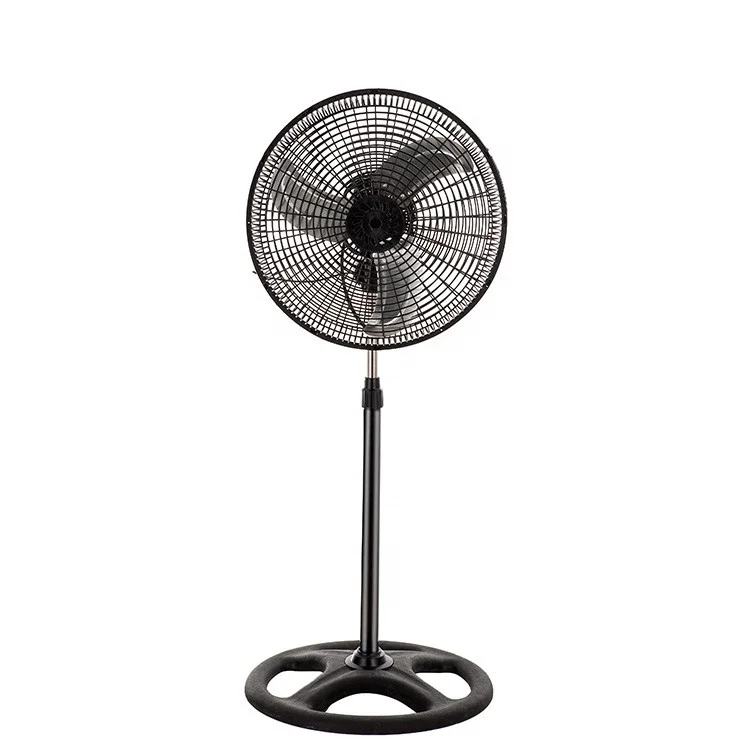 2022 hot sale 12 v dc fan Industrial Fan portable air cooling fan 360 degree 18 inch Stand /Wall/Floor 3in1 ventilateur