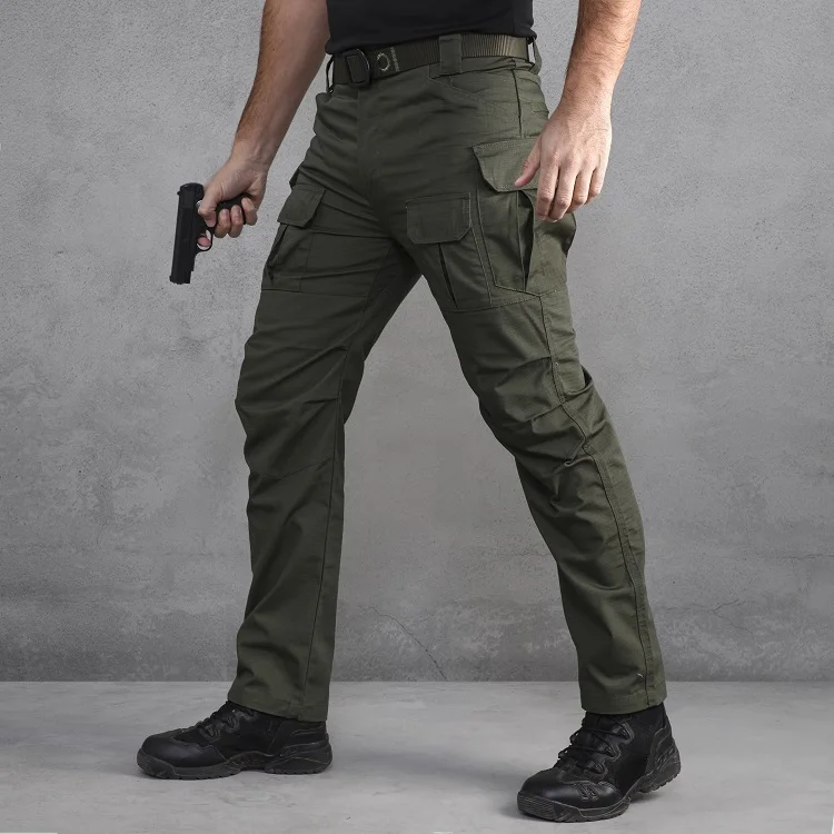
Customized Waterproof Military Tactical Pants Army Combat Pant Hiking Hunting Multi Pockets Cargo Pant 