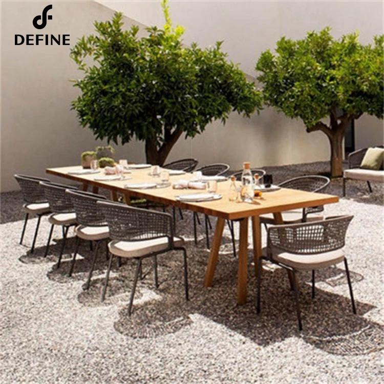 Nordic Modern Design Commercial Rattan Backrest Armrest Metal Leg Leisure Chair For Hotel Outdoor Furniture Garden Cafe Balcony