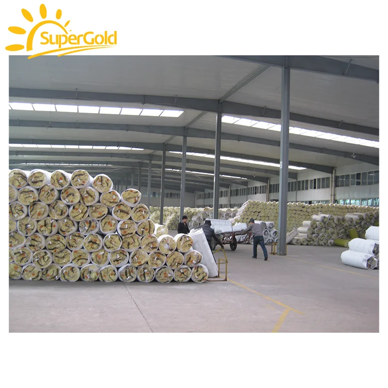 high density glass wool roll insulations materials for building