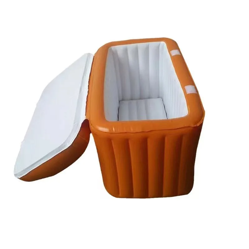 Popular summer Floating Inflatable Drink Cooler with cover for Pool Parties Festival Beach Interactive PVC Toy Accessories