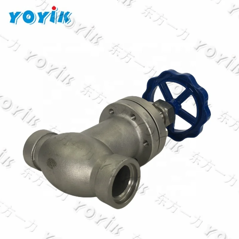 China OEM high quality globe valve 100FWJ1.6P manual bellows globe valve steel globe throttle check valve (welded)