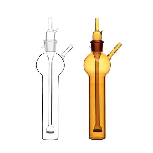 Трубка для забора проб с поглощением пузырьков воздуха Huke, трубка для определения формальдегида воздуха, химическая посуда