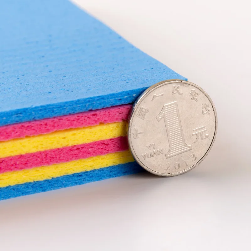 Swedish Dishcloths Eco-friendly Dish Cloths Towels Reusable Cellulose Sponge Cleaning Cloths