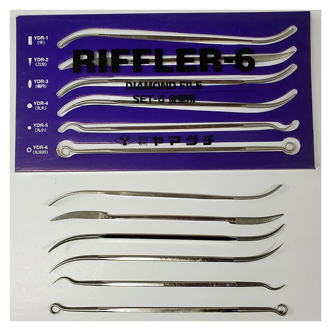 Precision hard material high quality round hand diamond saw file