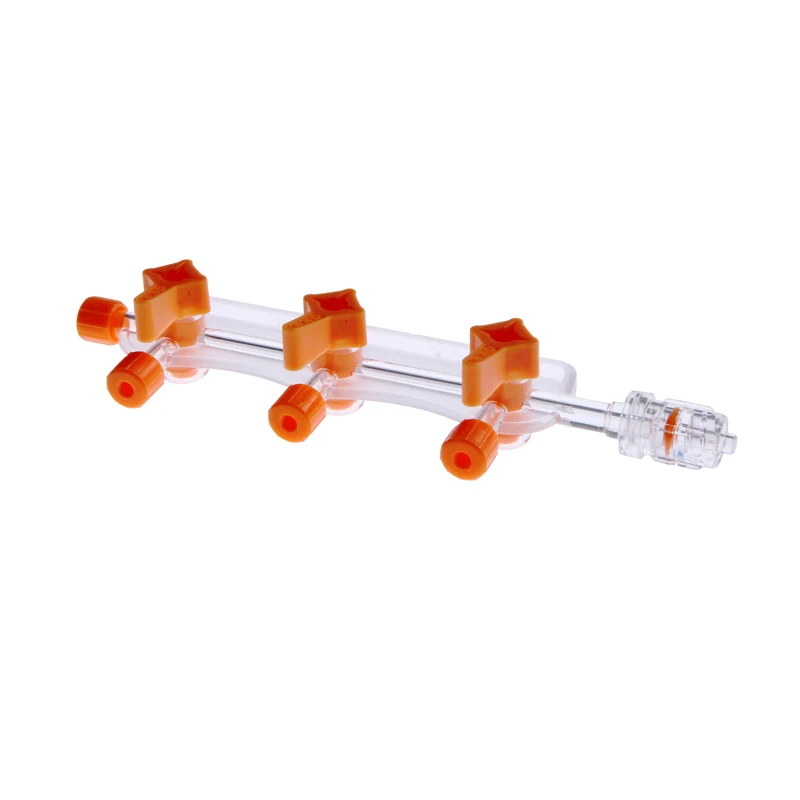 Medical EO Sterile 3 Way Tube Connector Stopcock With Luer Lock Three Way Stop Cock of hospital