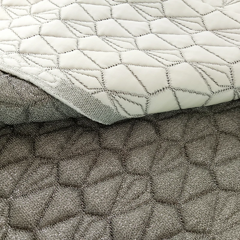 Haichun Hot selling Diamond pattern soft cooling waterproof knitted fabric for home