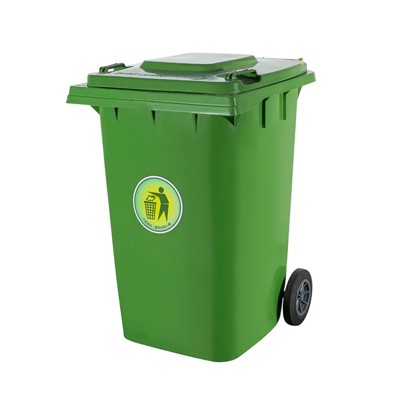 360 liter plastic industrial dustbin waste container garbage container trash can manufacturer