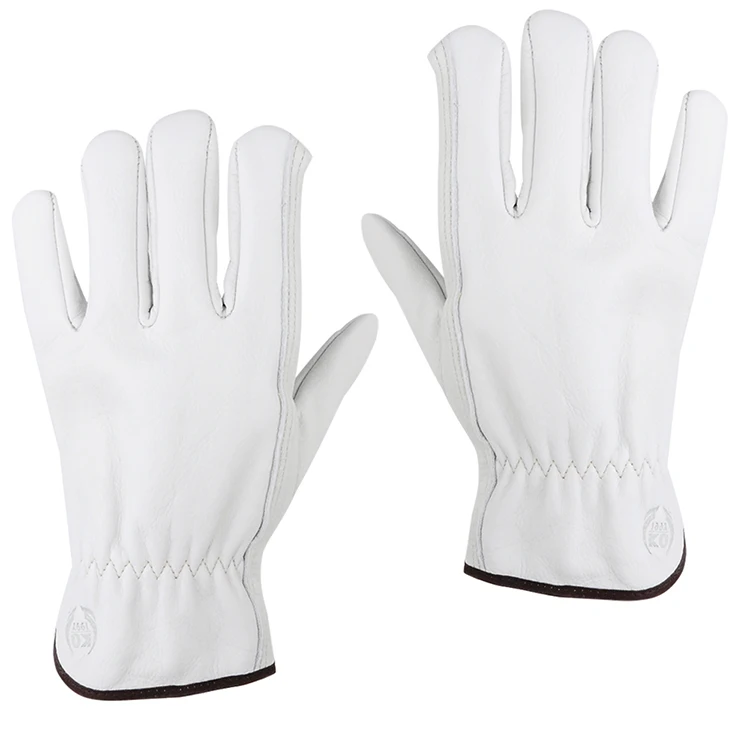 KKOYING leather work gloves general grip utility purpose construction wholesale Working Gloves