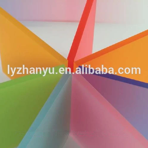  Матовые листы из литого акрила толщиной 3 мм