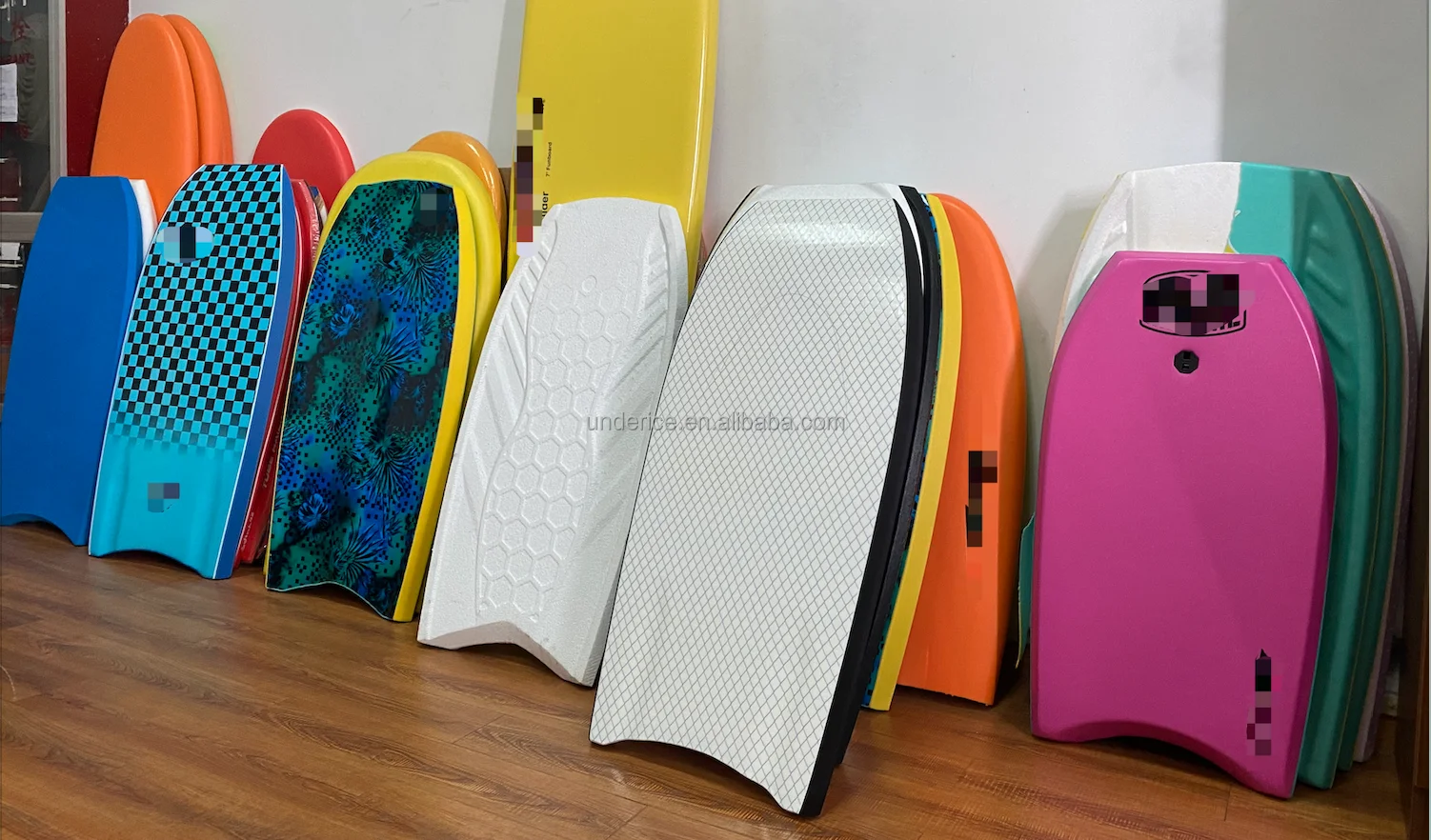 High Quality Adult Kids Pp Bodyboard Firduo Blank With Stringer And Swim Fins Leash Para Custom Premium Bodyboard