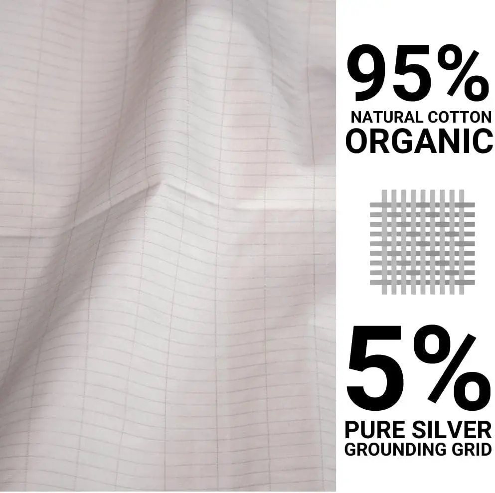 Factory Direct Organic Cotton Grounding Bed Sheets For Stress Relief