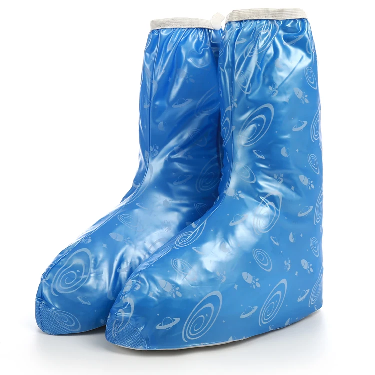 China Cheap Tourist Area Rainproof anti skid disposable durable rain shoe covers for bicycle