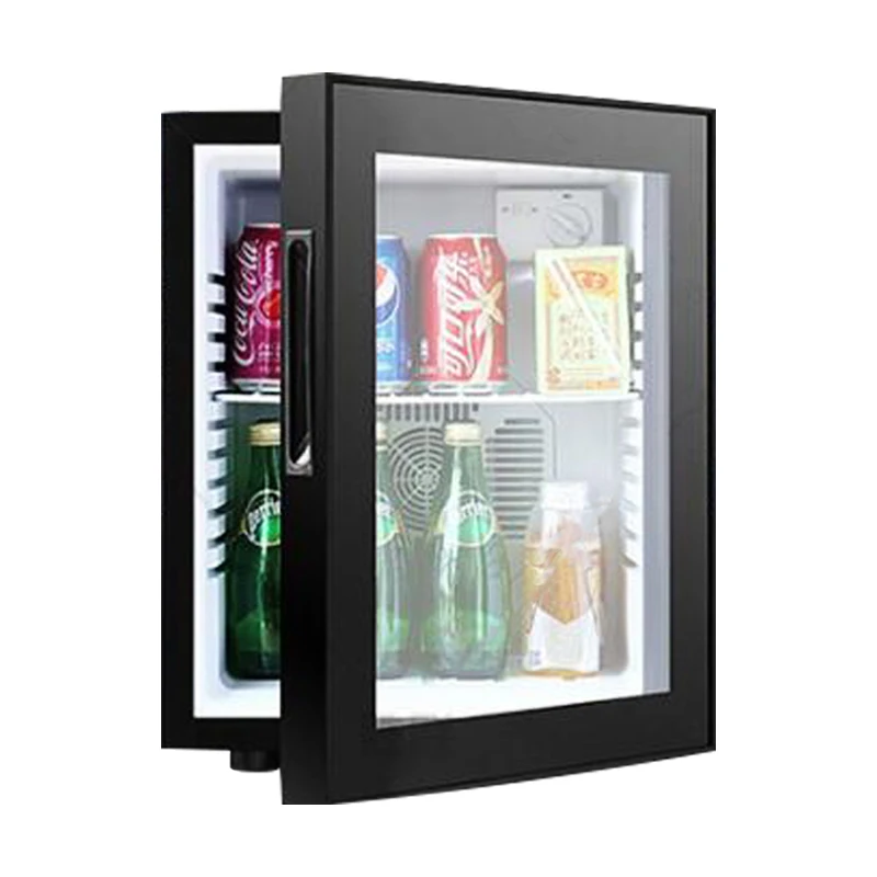 High Quality Transparent Glass Mini Frigo Expert Bar Fridge Portable  Compact Refrigerators Household Mini Refrigerators