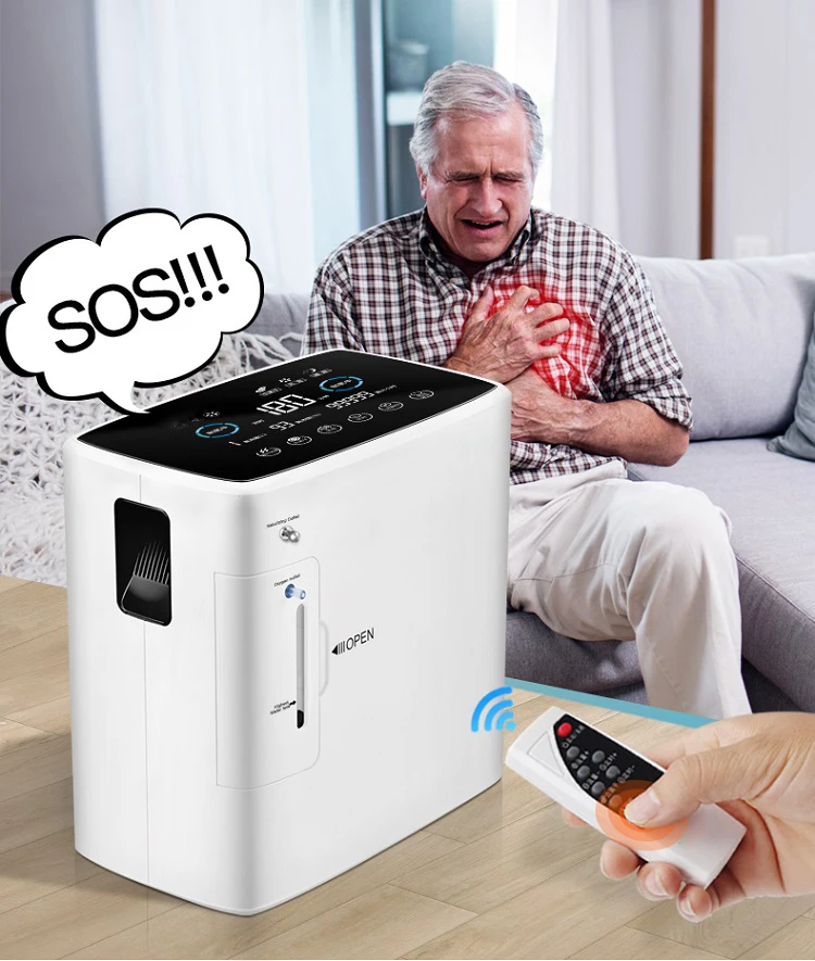 Germany Brand Oxygen Concentrator  Customized Humid Oxygen Atomization Function Oxygen machine