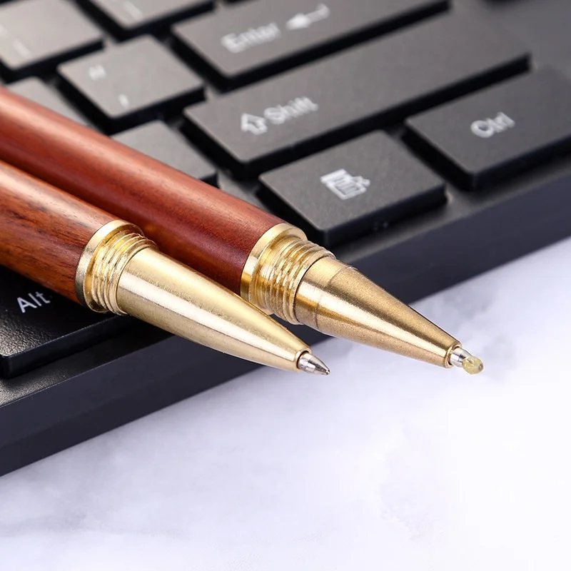 Customized Wood ballpen Wooden Pens Laser Engraved Logo Printing Service Bamboo Promotions Promotional gift Items Souvenir