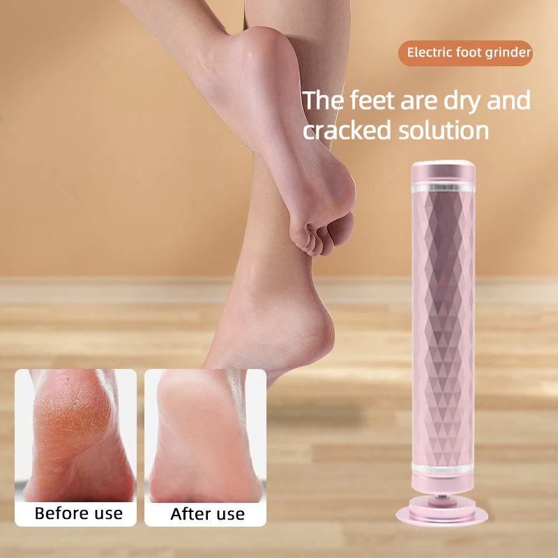 Custom Logo Colors Dead Skin Removal Pedicure Machine Electric Foot Callus Remover Rechargeable Electric Callus Remover