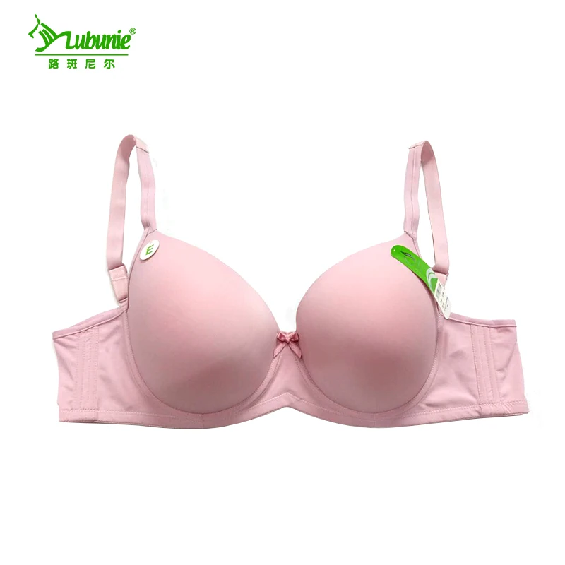 Лидер продаж, сексуальный женский бюстгальтер LUBUNIE, комплект с трусиками, Женский Антибактериальный бюстгальтер, большой размер