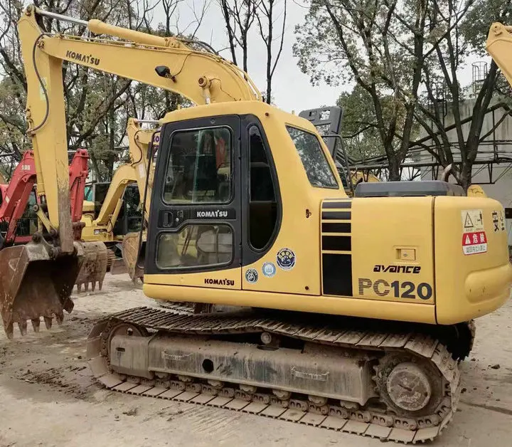 Construction machinery Japan Komatsu PC120 excavators PC120-6 Used excavators 12 tons PC20-8 Farm excavator