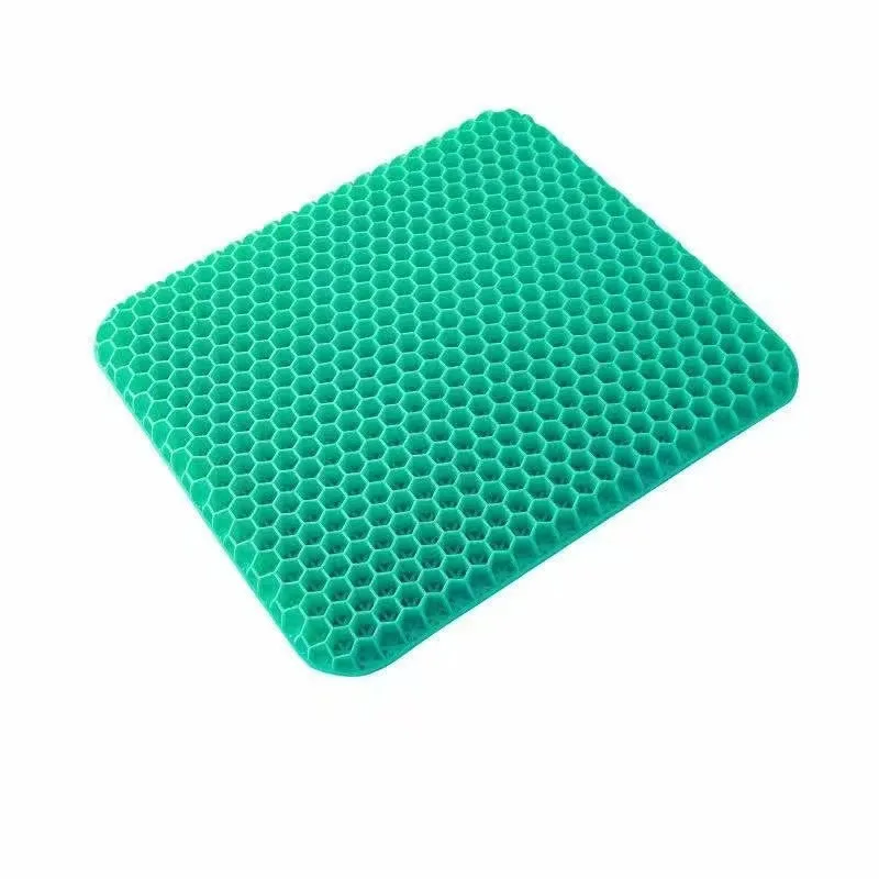 Tpe Gel Coccyx Silicone Cooling Honeycomb Seat Cushion  for sedentary drivers and office chair