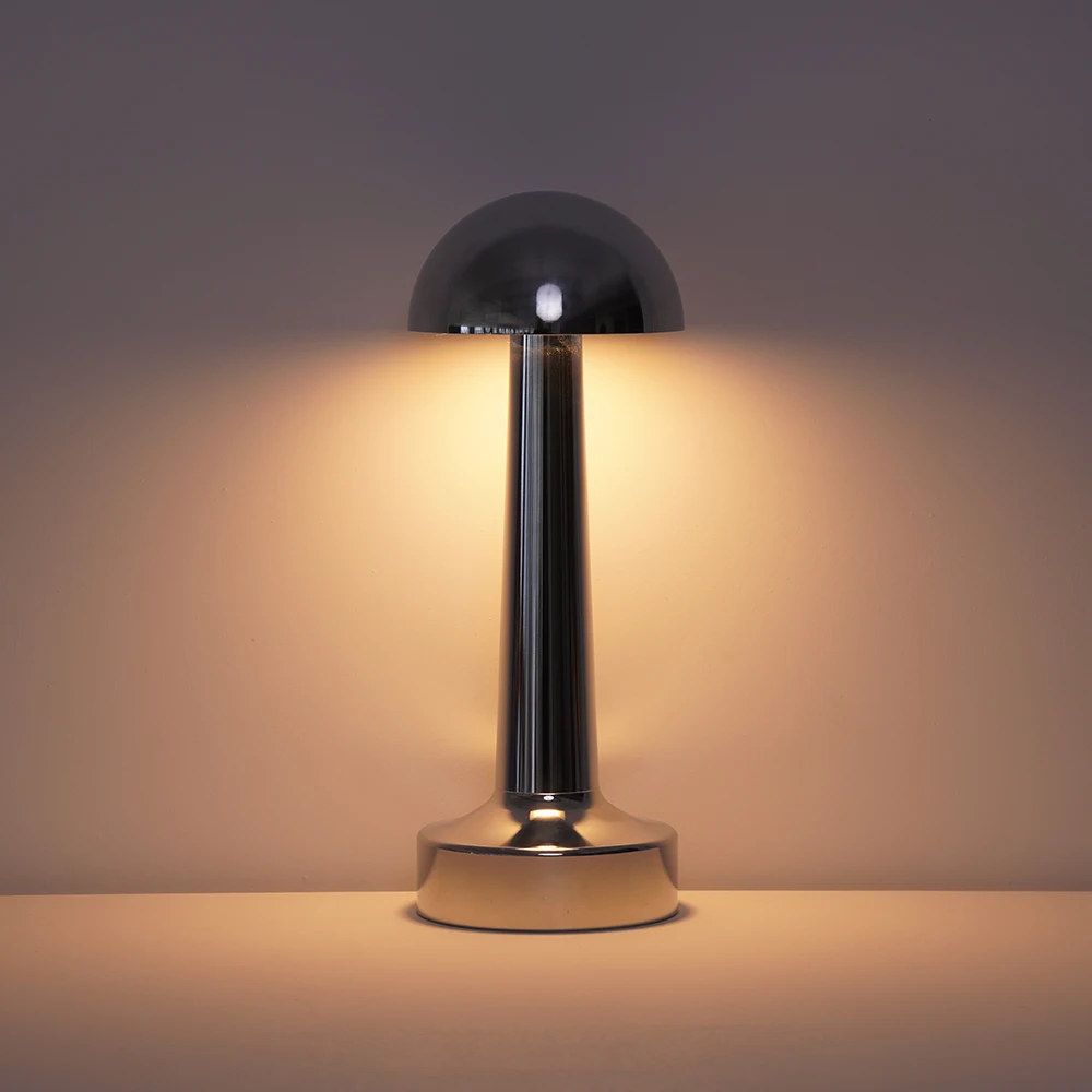 Lampada da tavolo светодиодная зарядная станция сенсорный домашний декор Роскошная Светодиодная лампа перезаряжаемая уличная ресторанная настольная