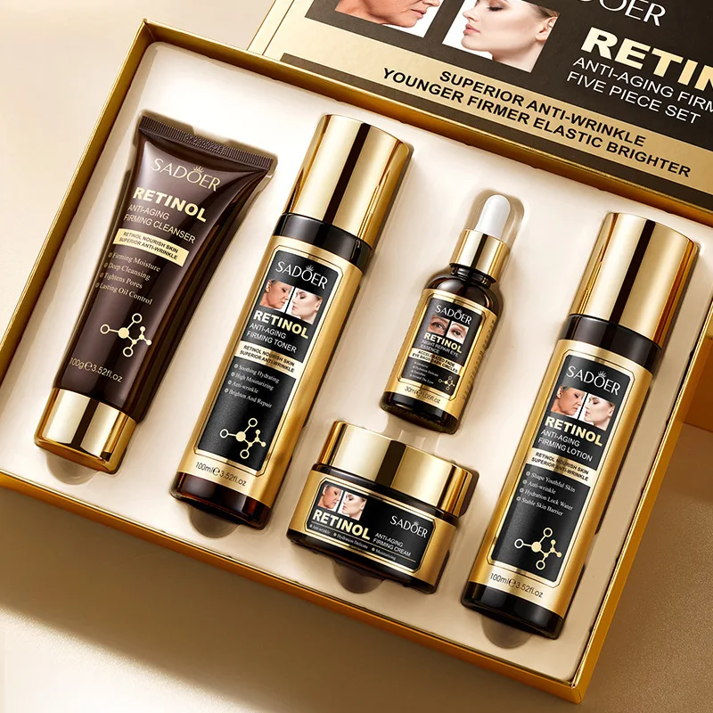 Private Logo Retinol Essence Oil Skin Care Nourishing Moisturizing Anti Wrinkle Organic Smoothing Beauty Face Eye Serum Products
